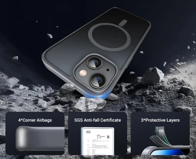 Protection ultime et élégance magnétique : Coque UGREEN pour iPhone 15 series - iHome-Smart