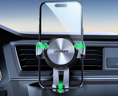 Ugreen : Le support de téléphone voiture révolutionnaire - Fixation par gravité, installation facile pour iPhone 13 et plus - iHome-Smart