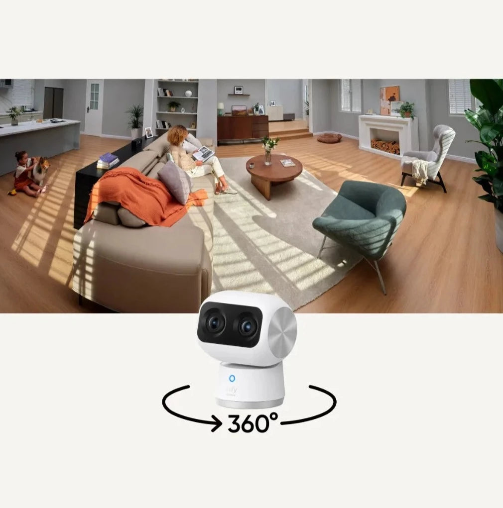 Eufy S350 : La surveillance en 4K UHD réinventée pour une sécurité intérieure sans compromis - iHome-Smart