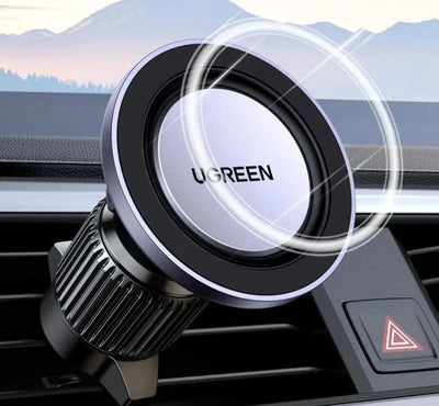 UGREEN Support magnétique de téléphone pour voiture : Fixation puissante et élégante pour votre conduite - iHome-Smart