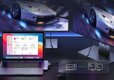 UGREEN Adaptateur Hub USB-C : Transformez votre MacBook en station de travail ultime - iHome-Smart