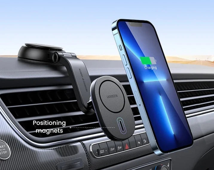Chargeur voiture magnétique sans fil UGREEN - iHome-Smart