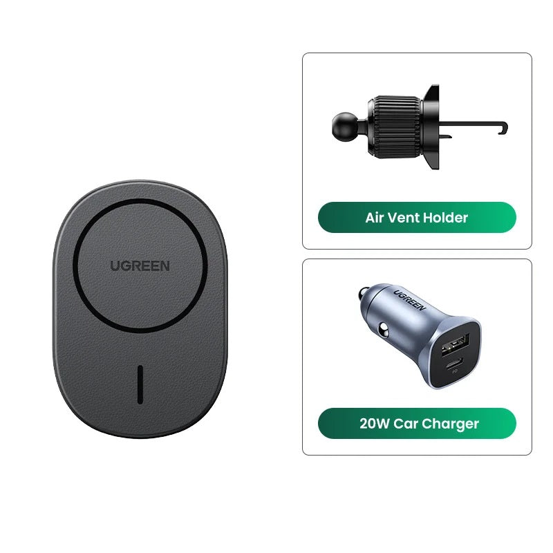 Chargeur voiture magnétique sans fil UGREEN - iHome-Smart