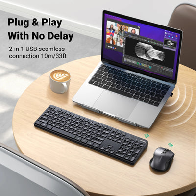 UGREEN Combo clavier et souris sans fil : Confort et performance à portée de main - iHome-Smart