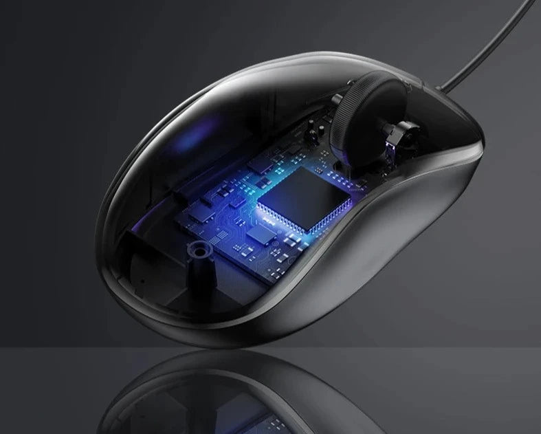 Découvrez le confort et la précision avec la souris filaire USB UGREEN - Design ergonomique et haute performance pour tous - iHome-Smart