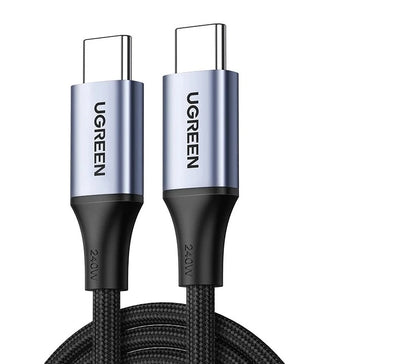 Câble USB Type C 240W PD 3.1 - Optimisé pour iPhone 15, Samsung S23, PS5 & Nintendo Switch - iHome-Smart