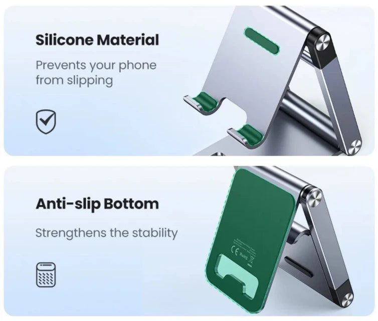 UGREEN – L'Élégance et la robustesse au service de votre mobile : Support universel en aluminium - iHome-Smart