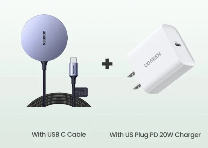 Accessoires de charge iPhone UGREEN, chargeur magnétique sans fil