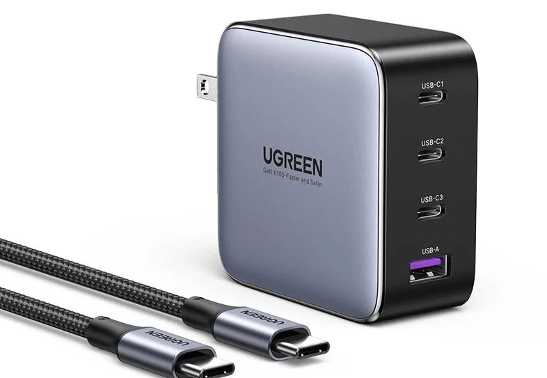 Chargeur UGREEN 100W GaN PD - Charge ultra-rapide pour tous vos appareils