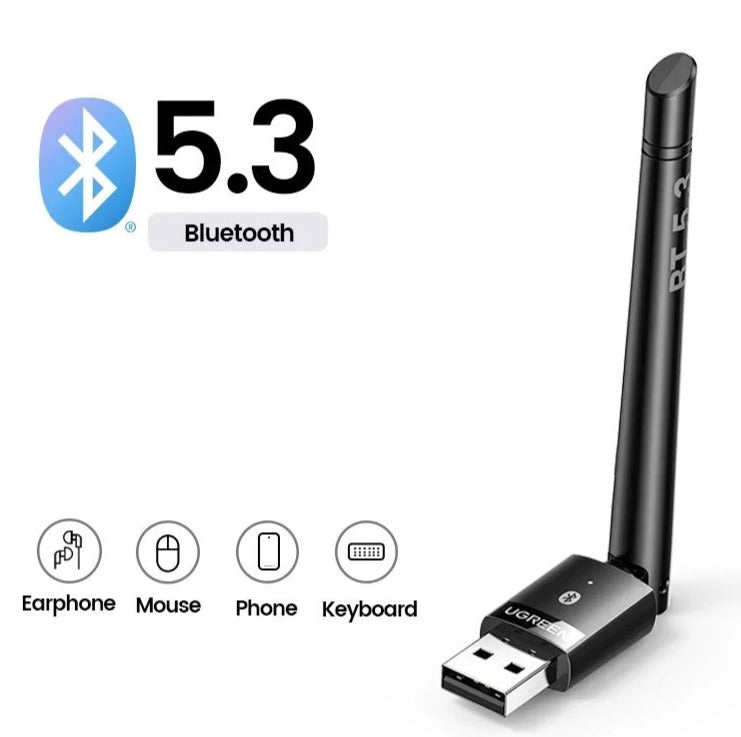 Déballage de l'Adaptateur Bluetooth 5.3 d'UGREEN, présentation du contenu de la boîte