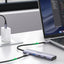 Chargement rapide PD 100W avec l'adaptateur HUB USB-C UGREEN, idéal pour maintenir la productivité sans interruption